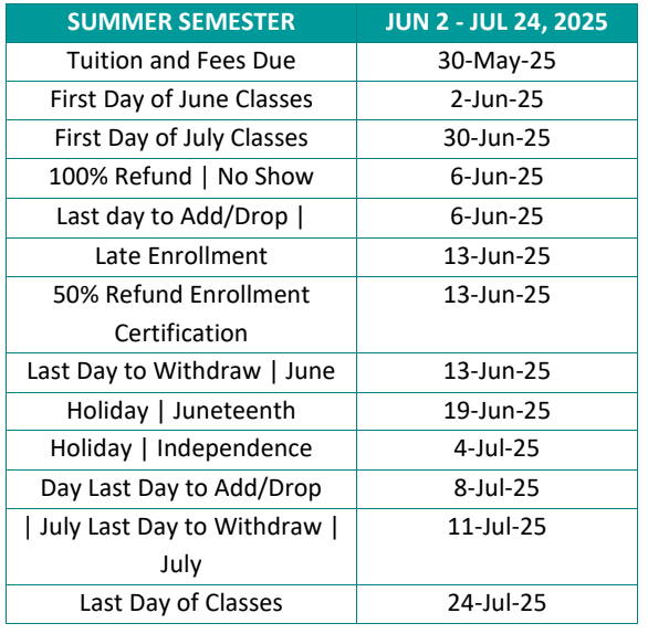 school of dental medicine academic calendar spring