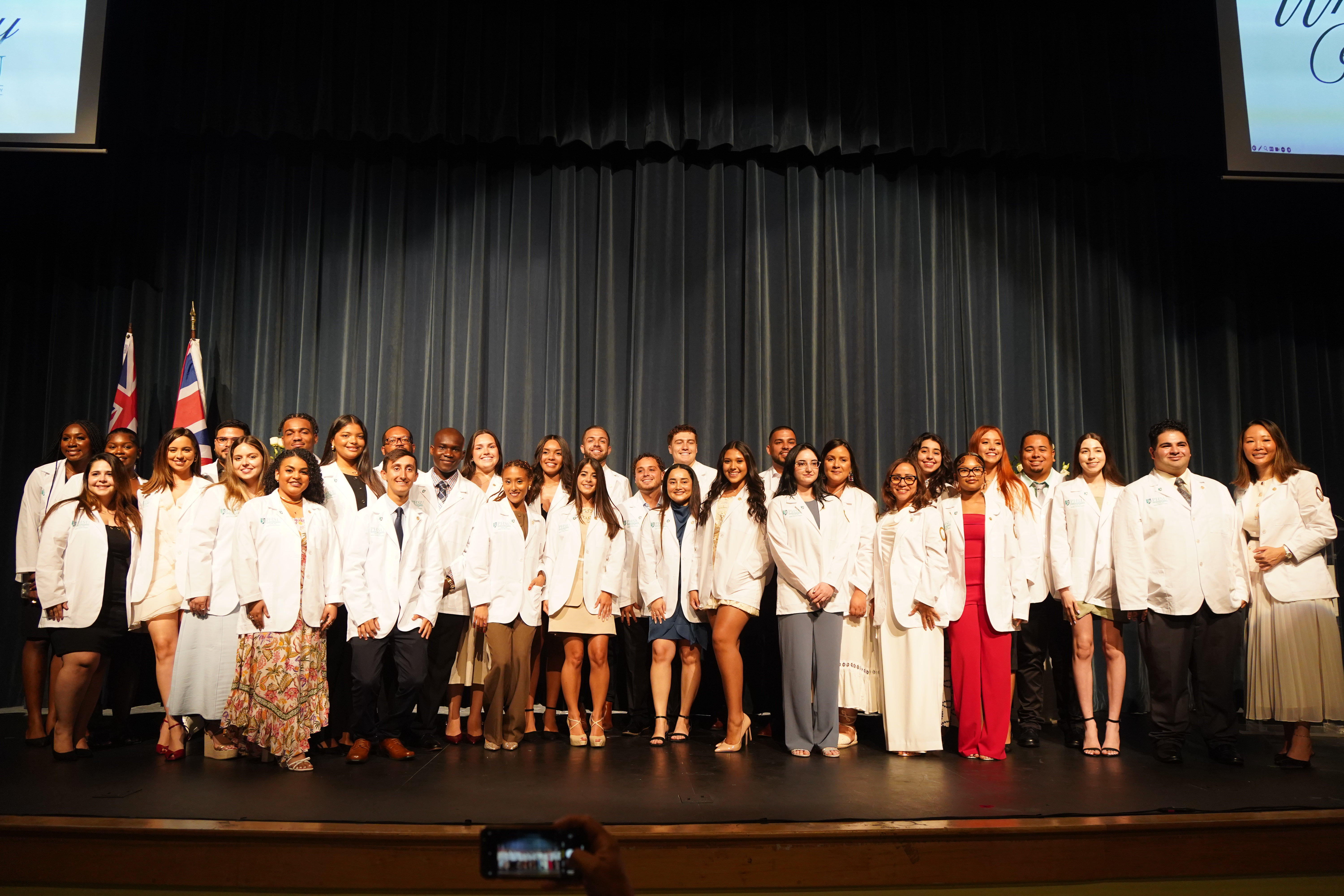BVI First Class White Coats