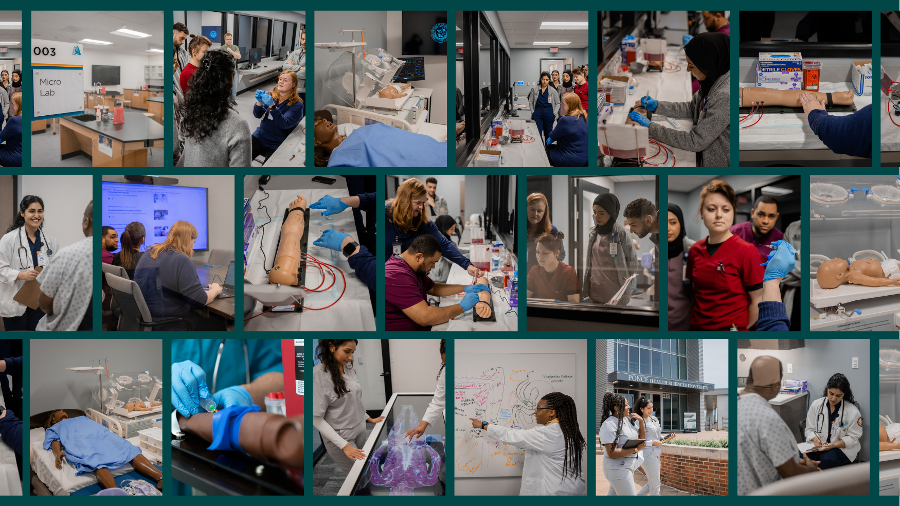 St.Louis Nursing Program Launch, Anatomy Table, Simulations